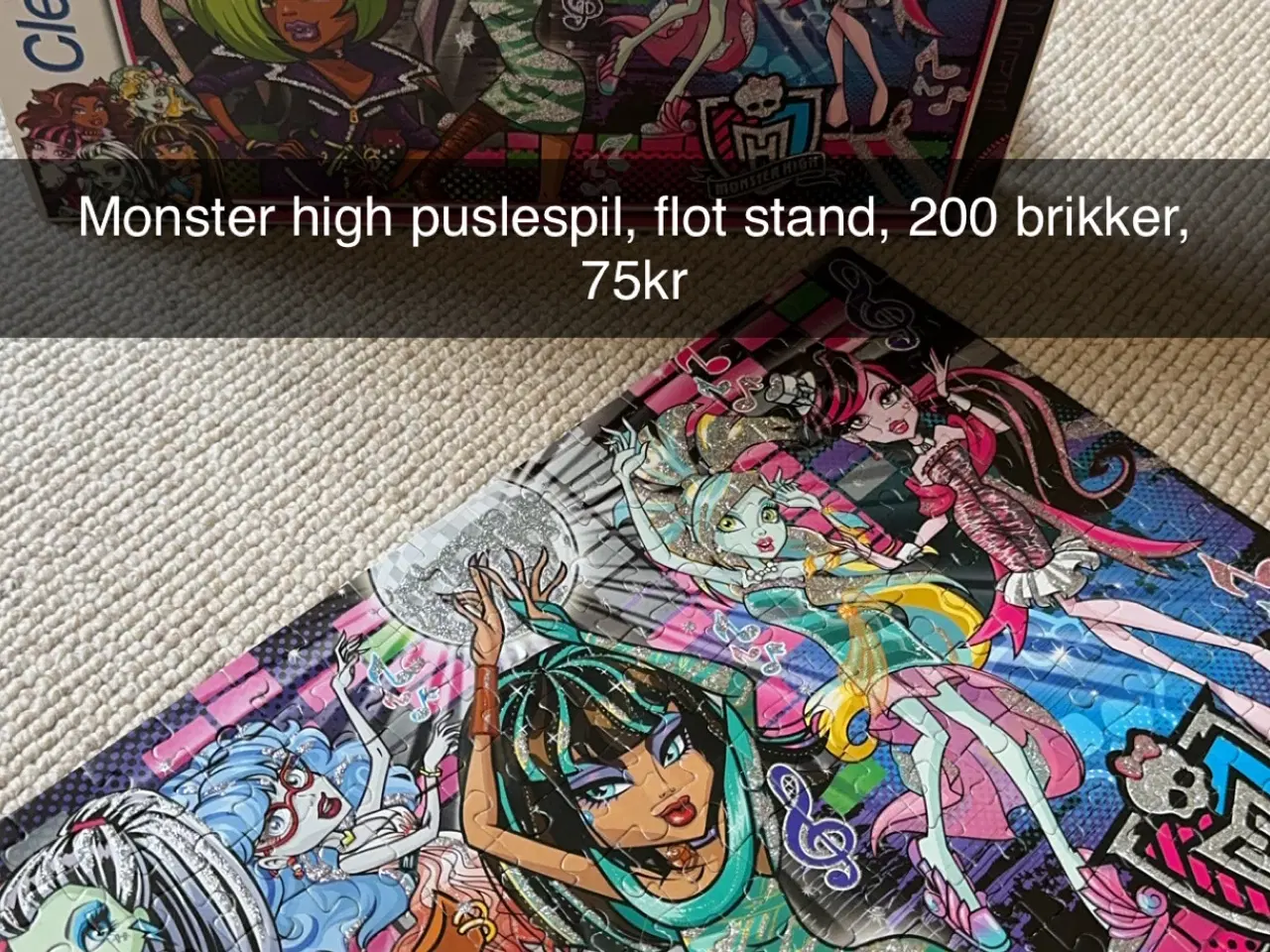 Billede 1 - Monster high puslespil 