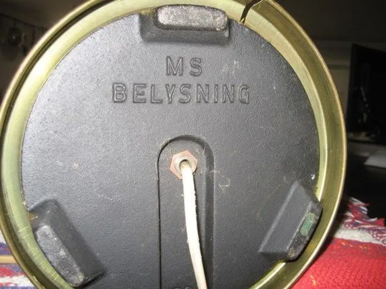 Billede 5 - Messing Lampe retro fra MS Belysning