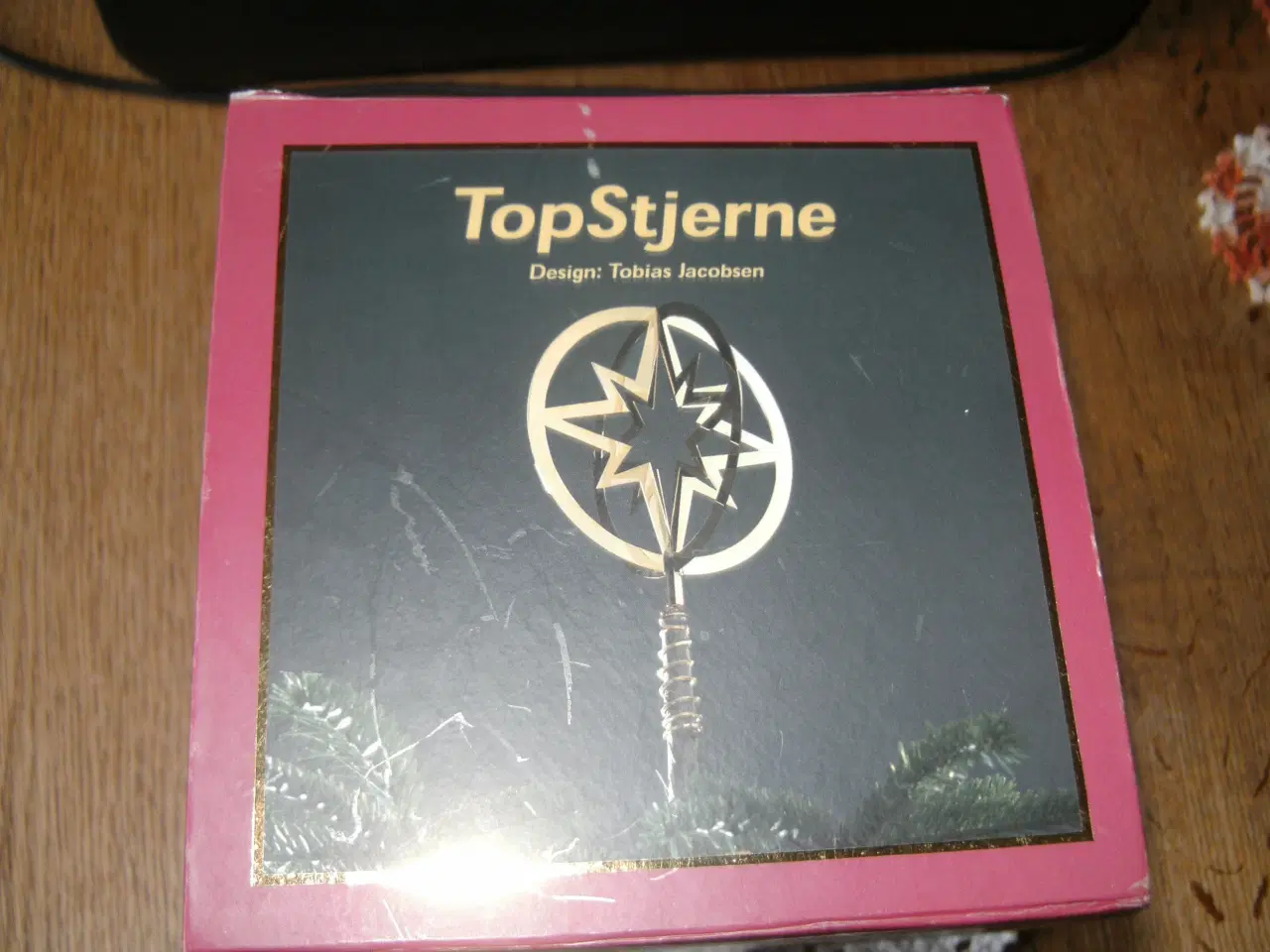 Billede 6 - topstjerne forgyldt messing