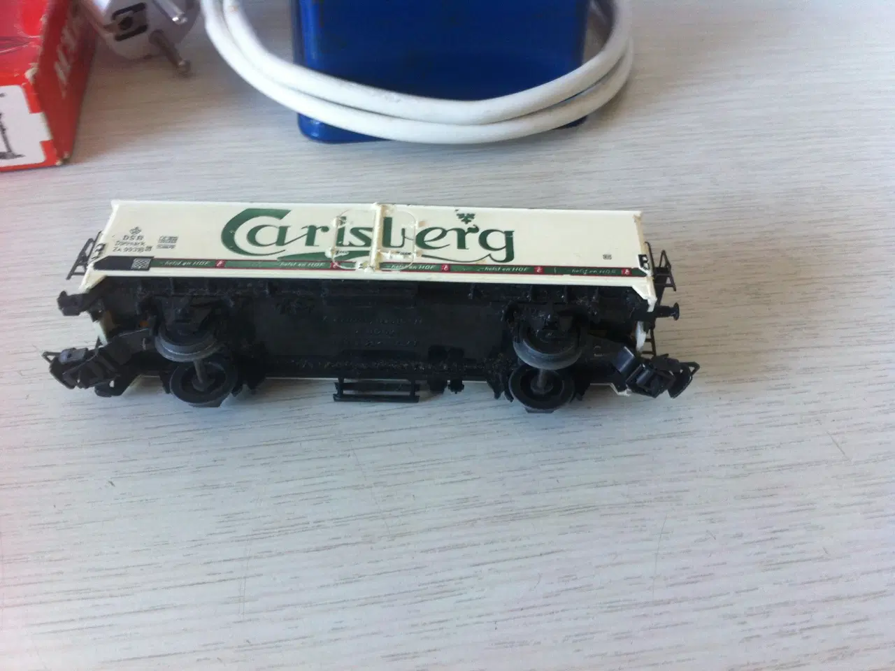 Billede 10 - Märklin: Vingesignal, Trafo. + Carlsberg vogn
