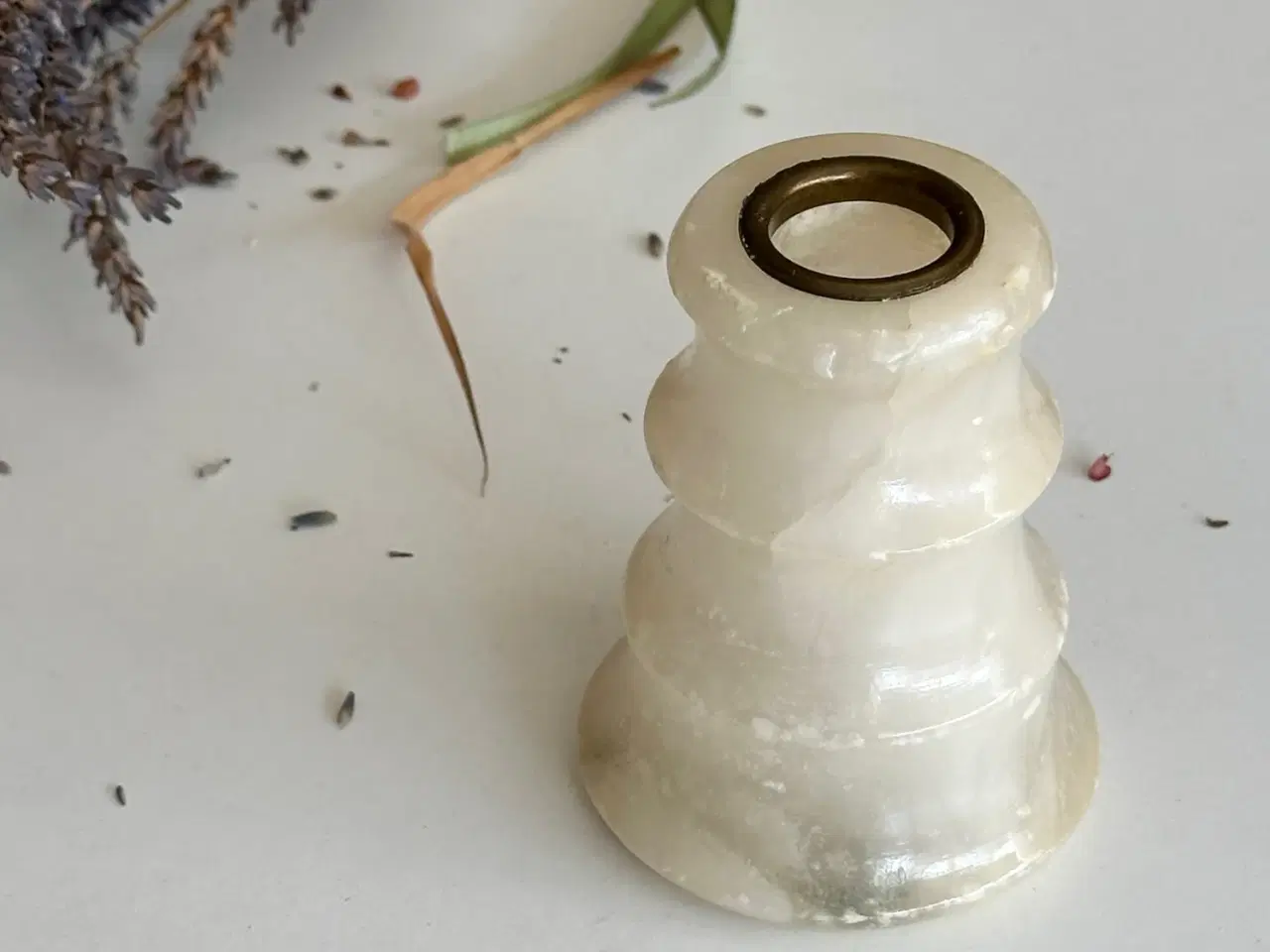 Billede 5 - Minivase, alabaster