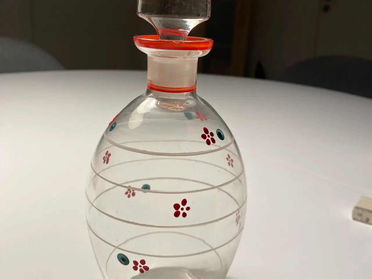 Billede 1 - Vintage glas karaffel