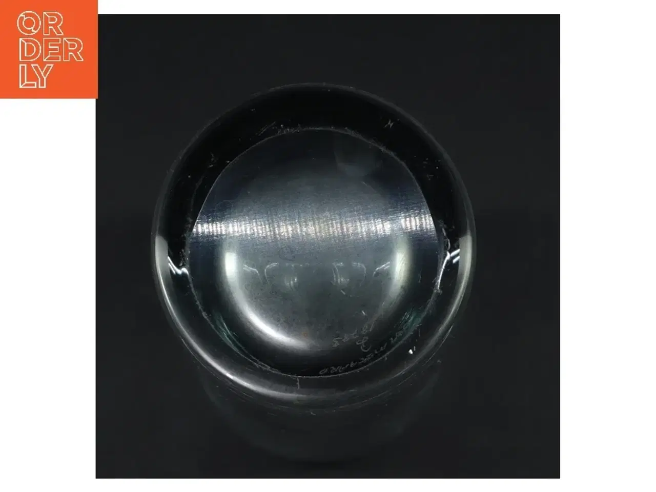 Billede 3 - Glasvase  (str. Ø 7 cm højde 23 cm)