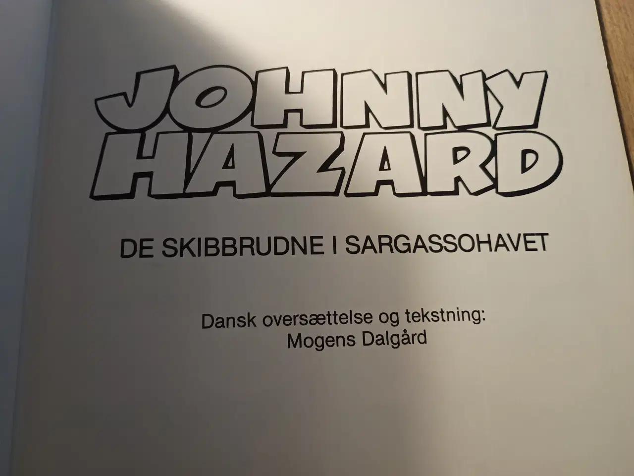 Billede 3 - Johnny Hazard, De Skibsbrudne I Sargassohavet.