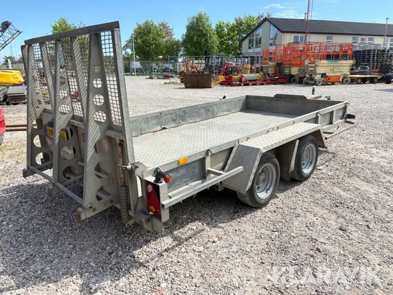 Billede 3 - Maskintrailer 2 akslet IFOR Williams GP 126-R