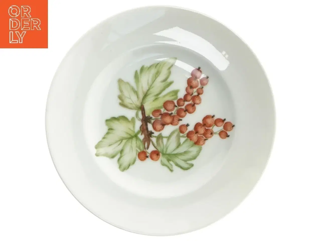 Billede 6 - Porcelænstallerkener med frugt motiver