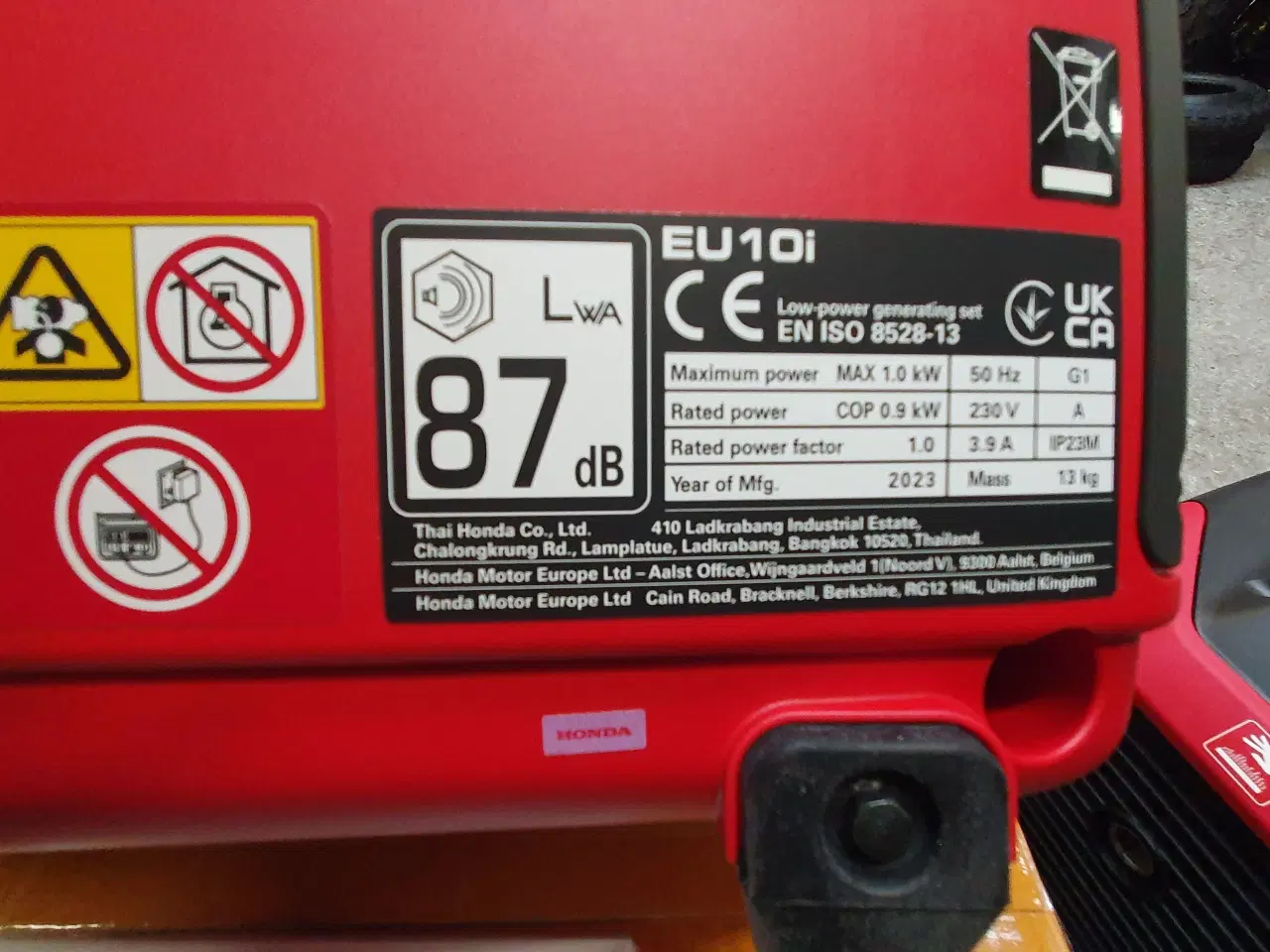 Billede 4 - Honda generatorer=sikker strøm