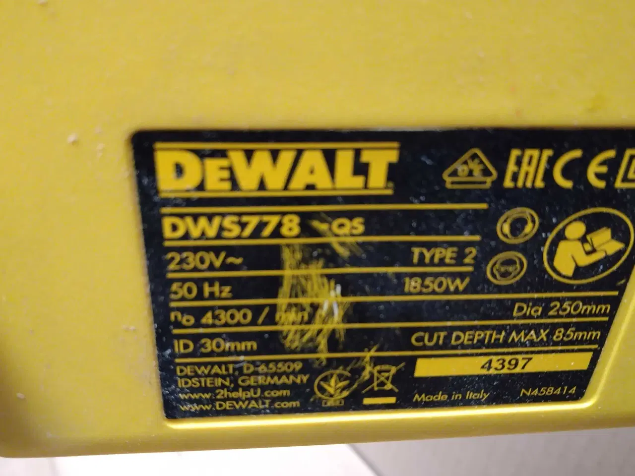 Billede 6 - Dewalt kapsav 