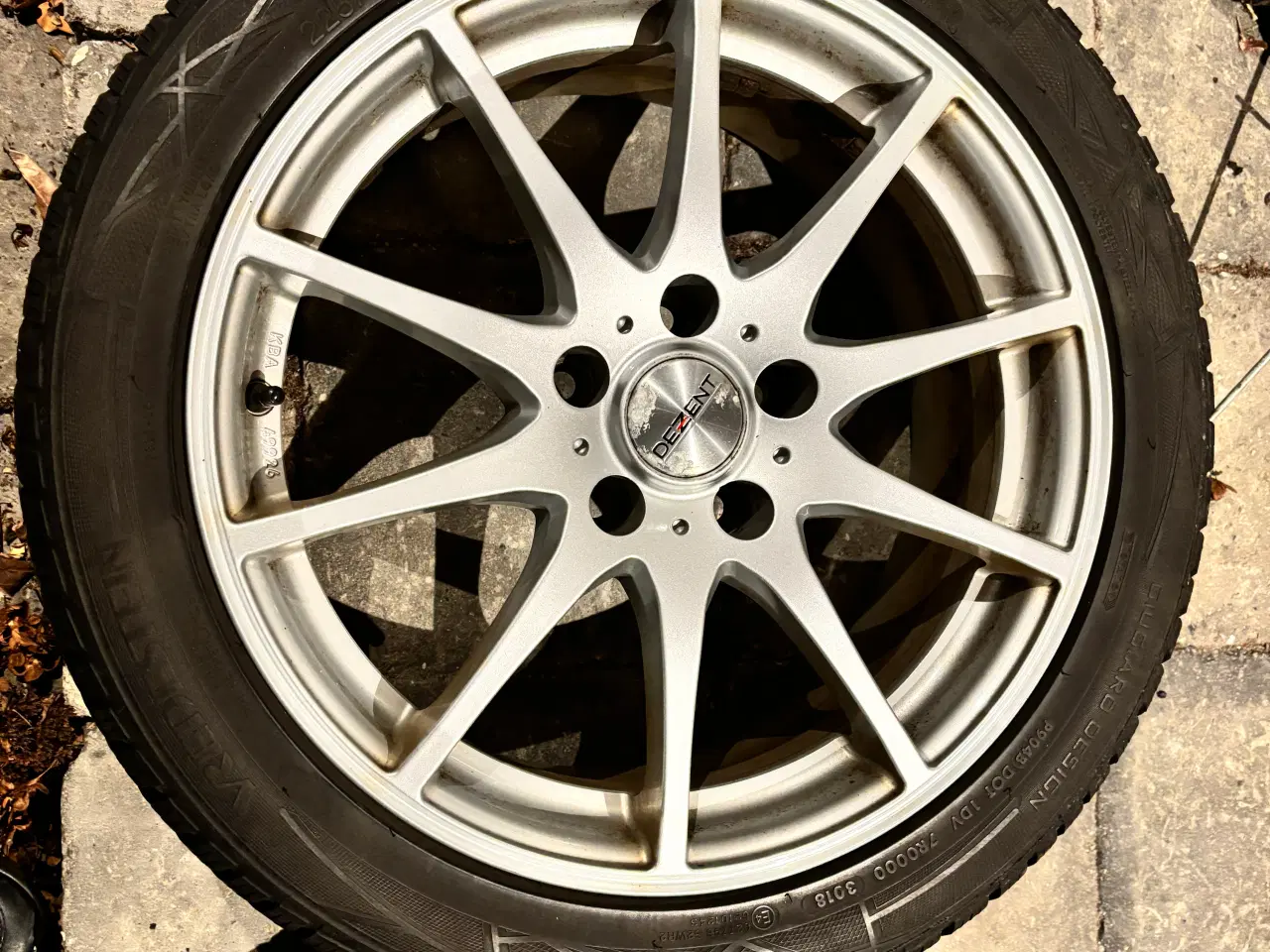 Billede 1 - 4 alufælge med vinterdæk skoda vw