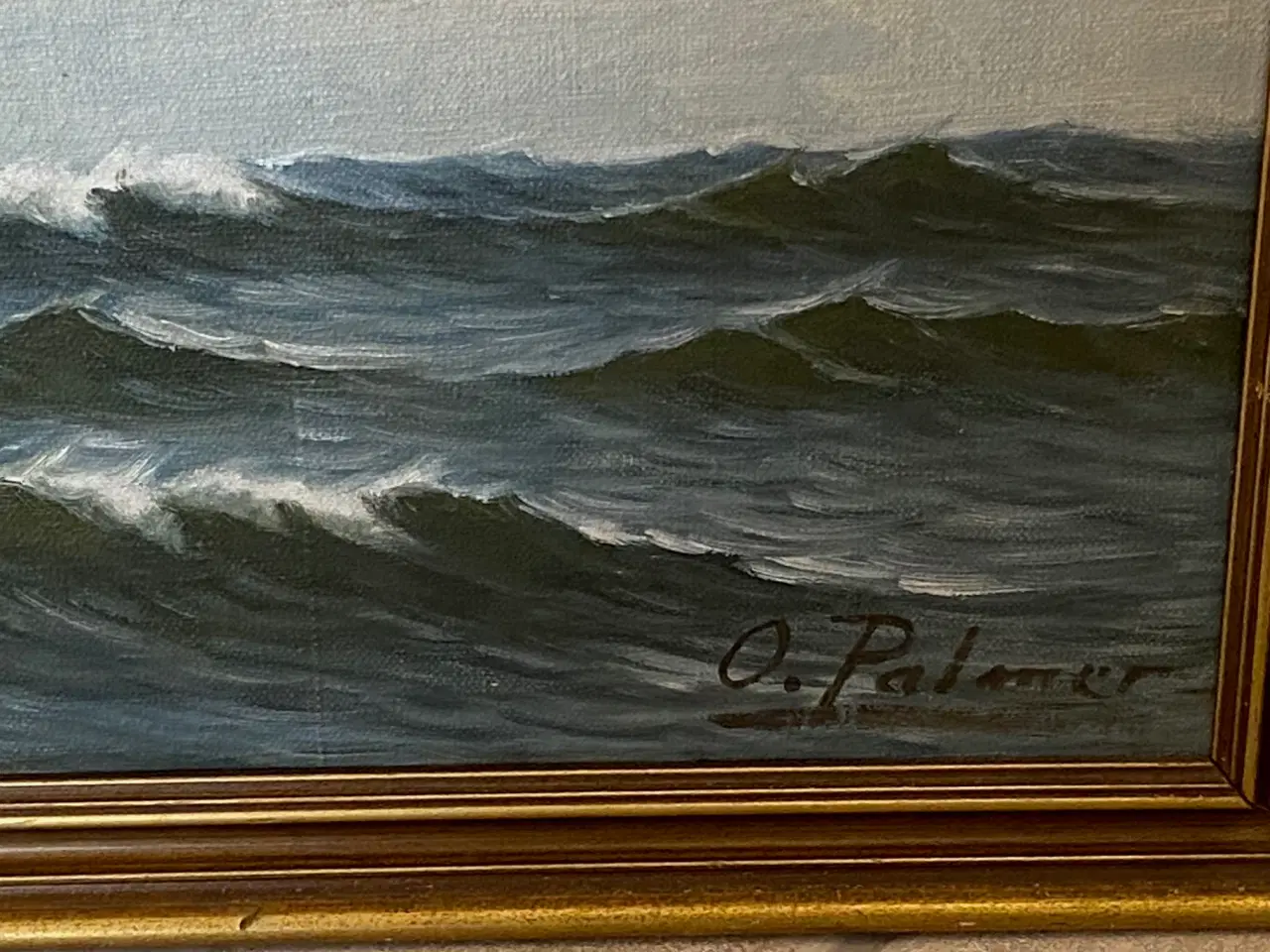 Billede 2 - Otto Palmer Marinemaleri