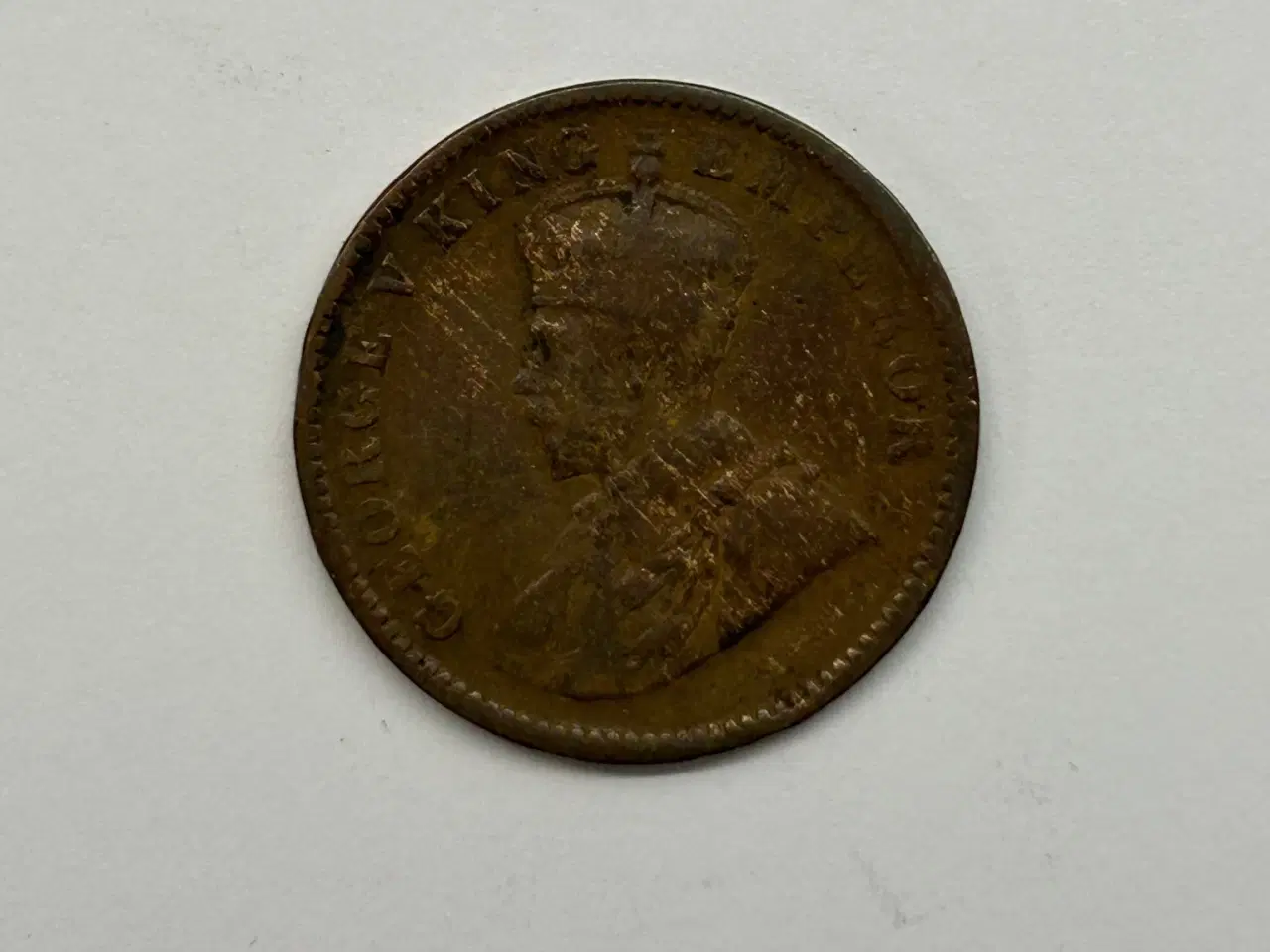 Billede 2 - One Quarter Anna India 1934 - Slidt