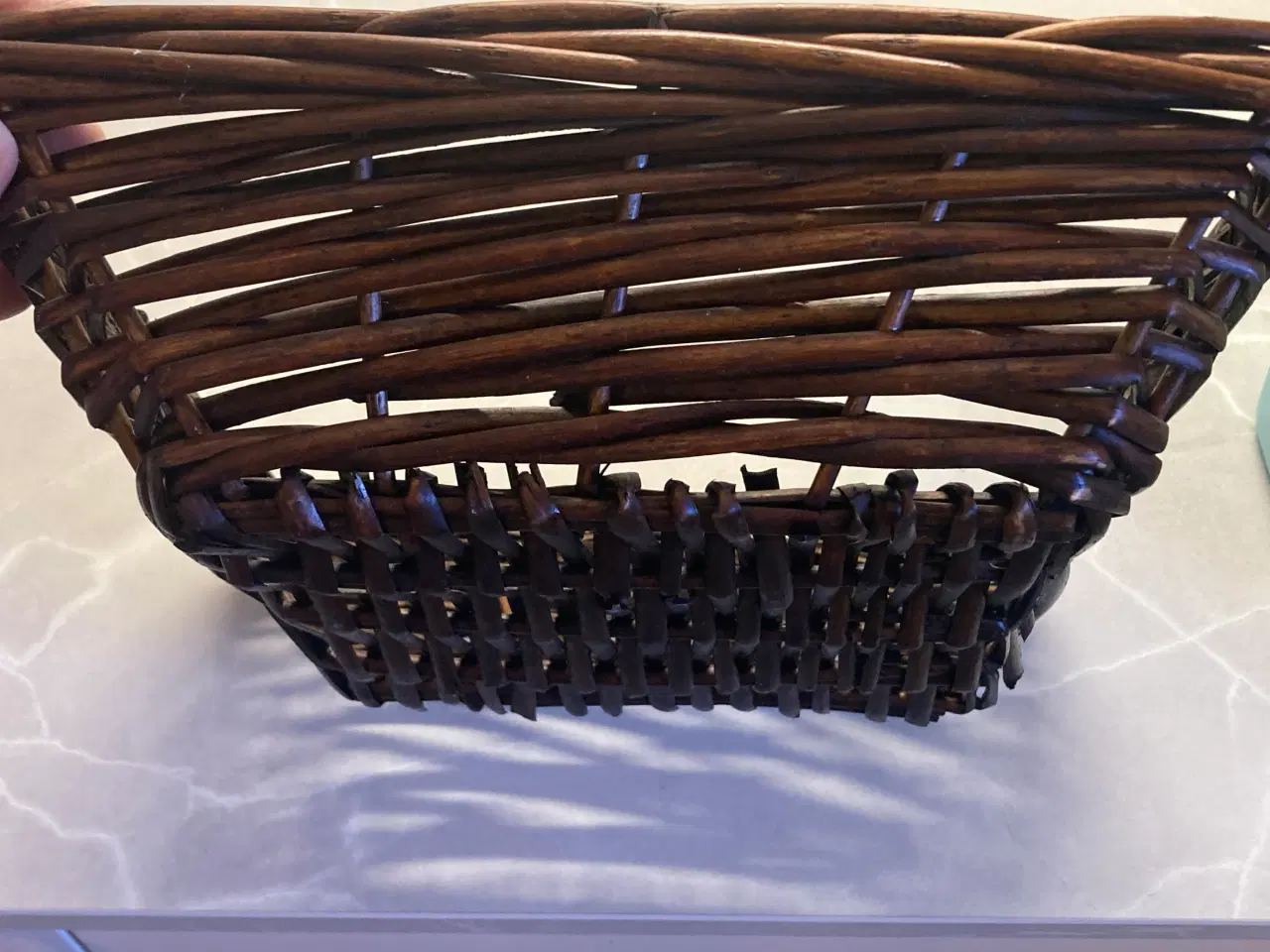 Billede 3 - Mørkebrun fletkurv