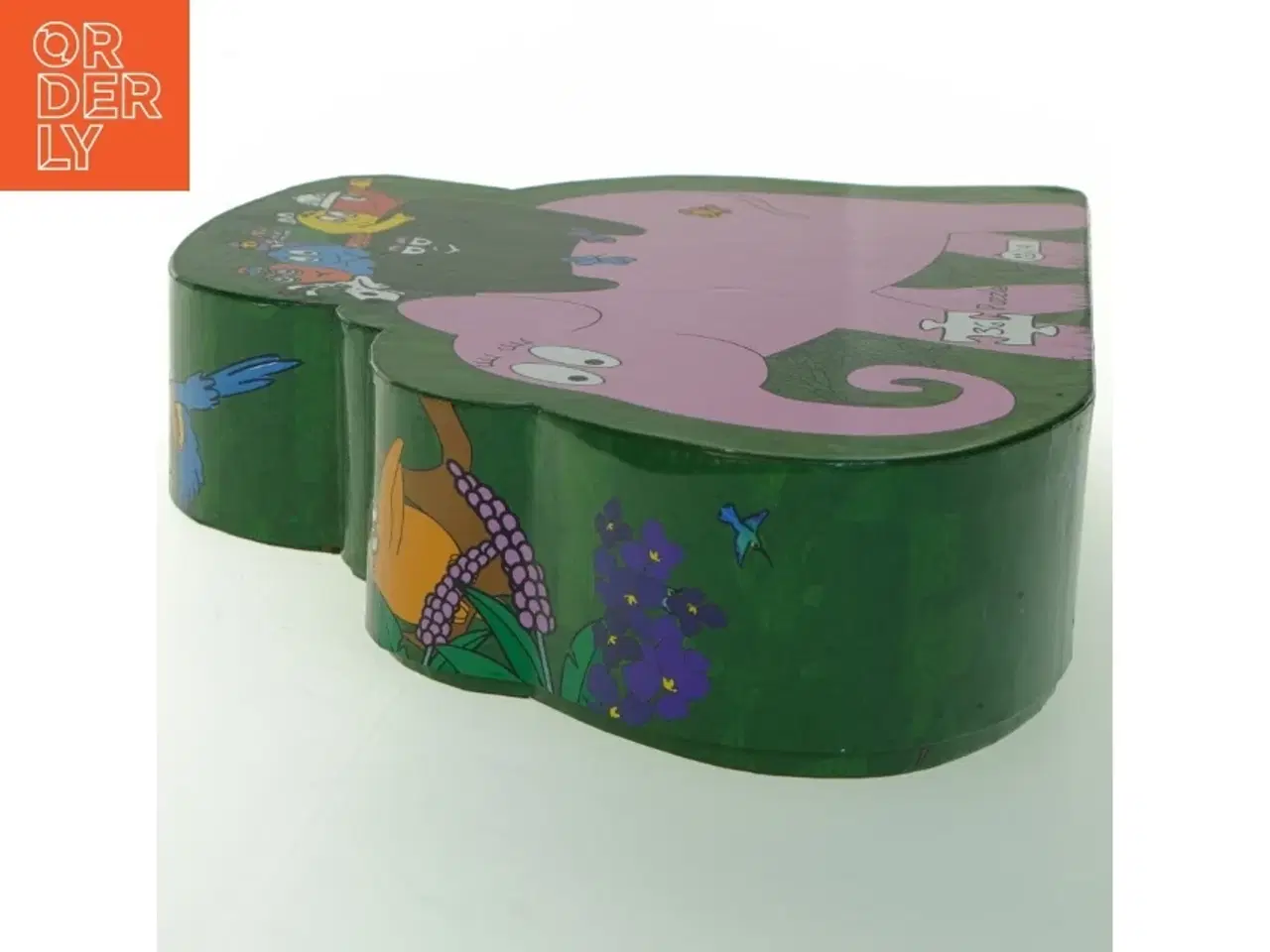Billede 3 - Barbapapa Børnepuslespil i formet æske fra Barbo Toys (str. 27,5x26 cm)