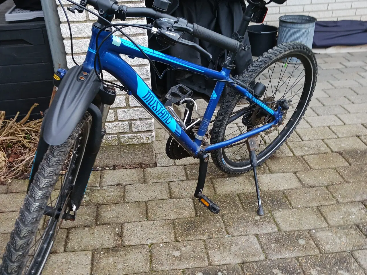 Billede 2 - Blå Mustang cykel