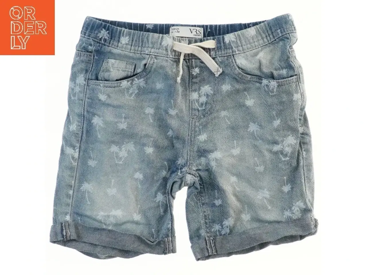 Billede 1 - Denimshorts med palmemønster fra VRS fra VRS (str. 122)