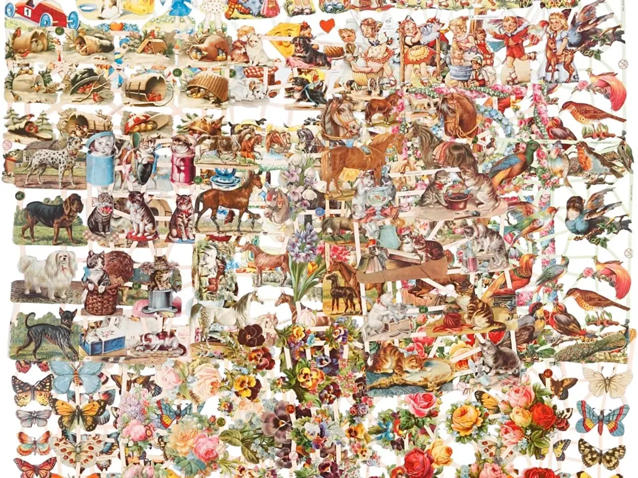 Billede 1 - Glansbilleder Helårs 30 ark 16,5x23,5 cm