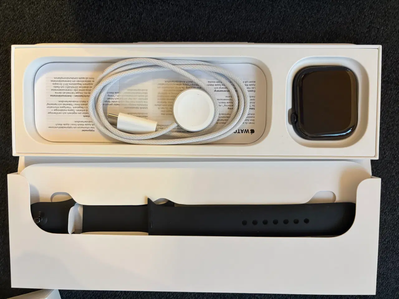 Billede 1 - Apple Smart Watch Serie 11 46 mm GPS Jet Black