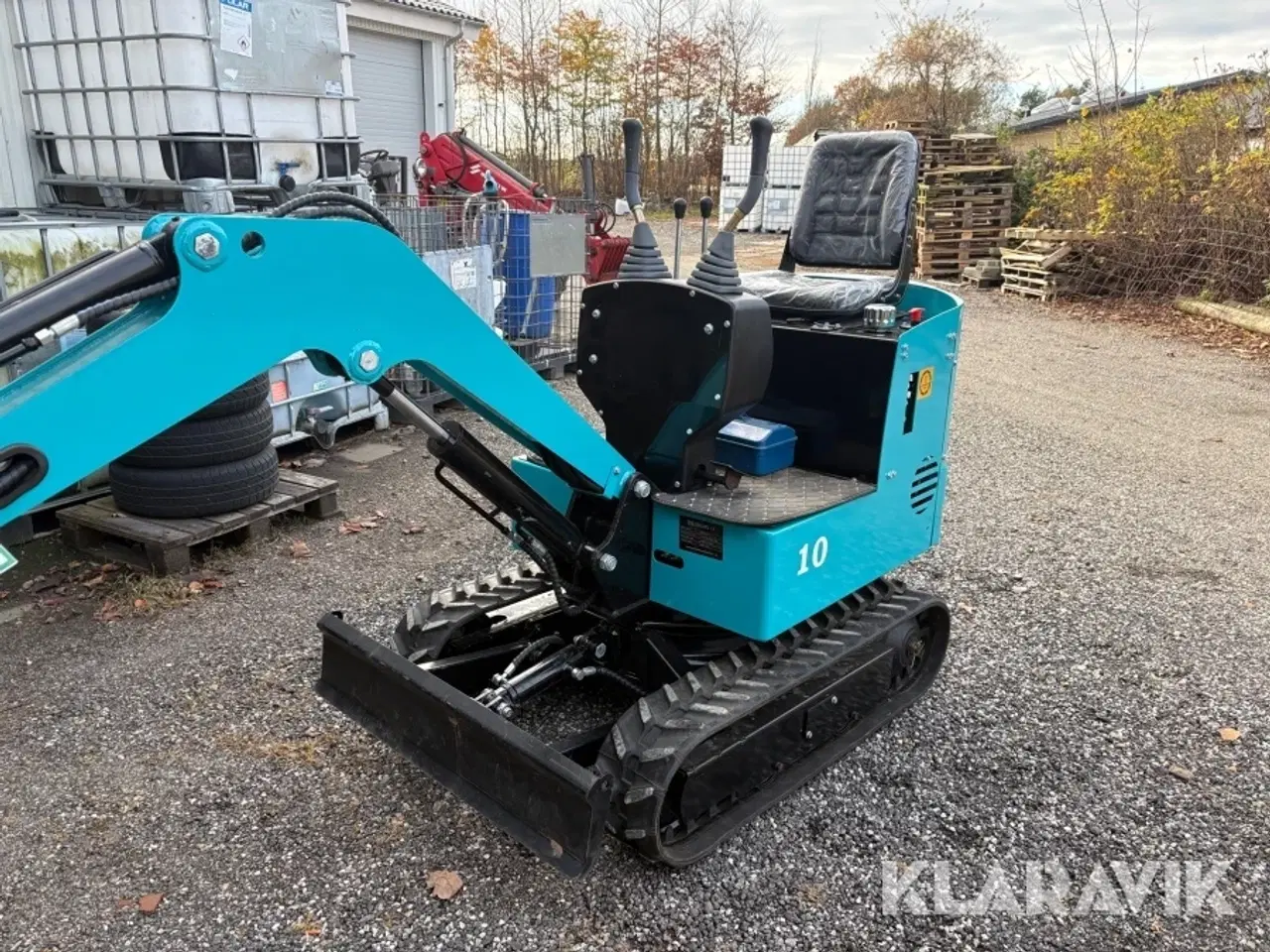 Billede 5 - Gravemaskine Nuoman Machinery NM-E10 med skovlpakke