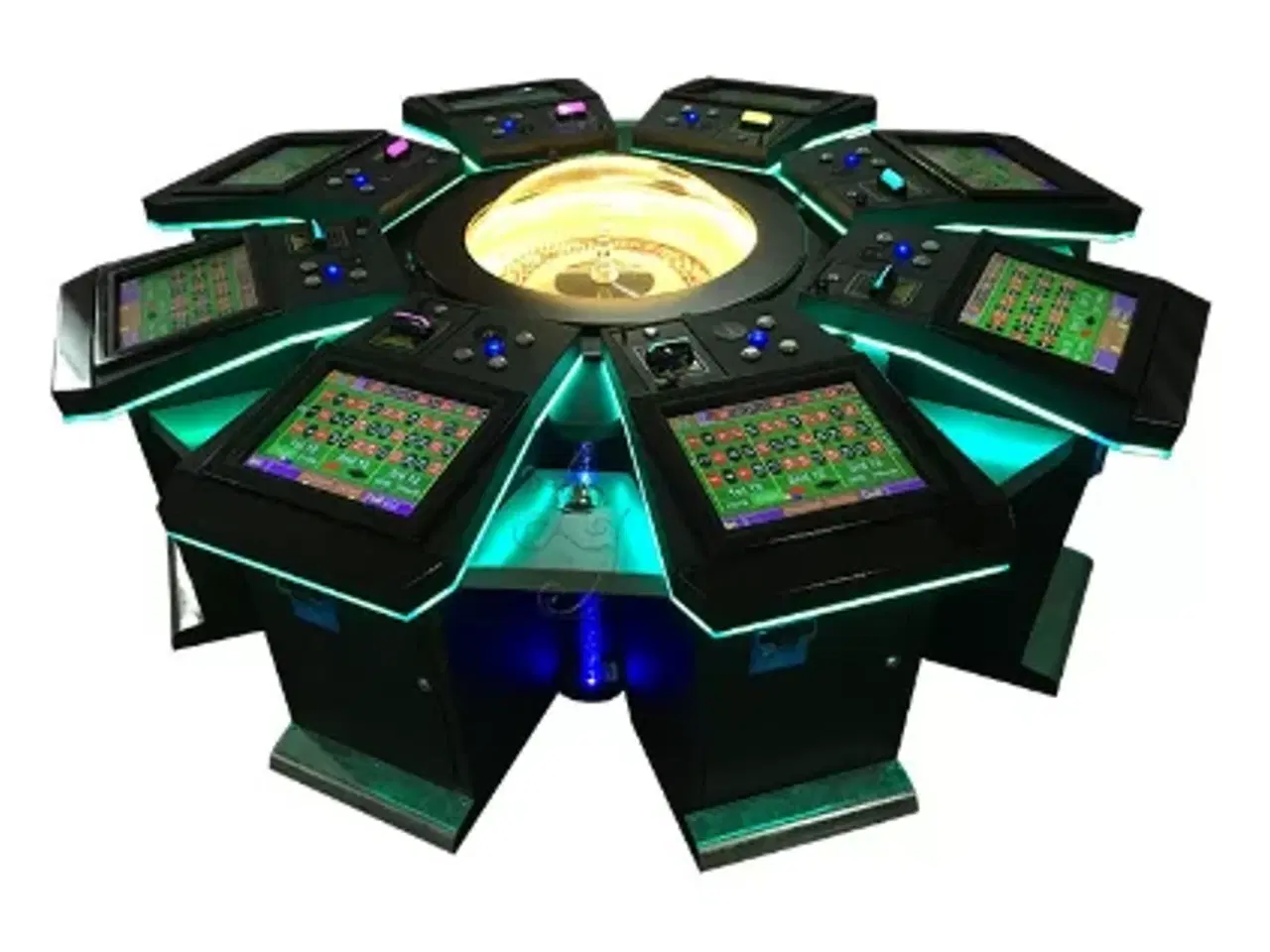 Billede 2 - "Roulette Maskine 8 Personers Casino Automat