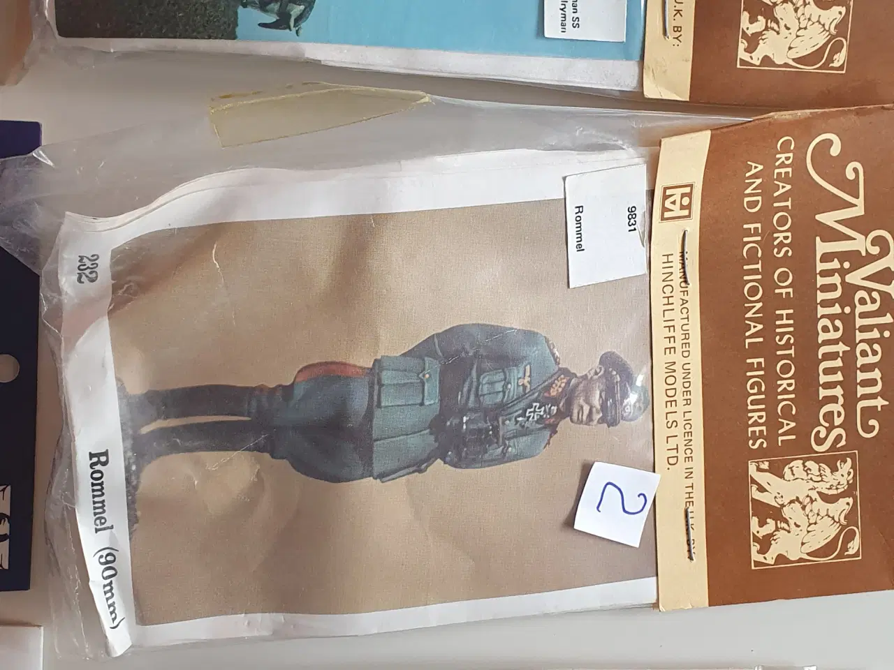 Billede 2 - Tyske WW2 soldater i tin.