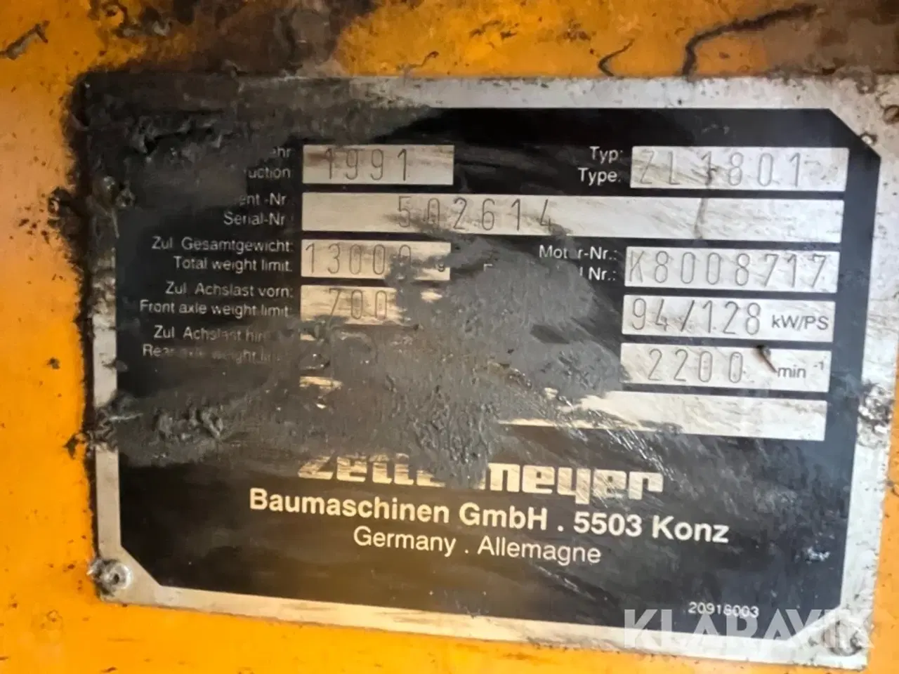 Billede 7 - Gummiged Zettelmeyer ZL 1801