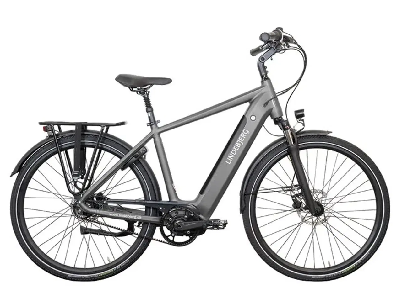 Billede 1 - Lindebjerg 28'' Elcykel Center Royal H - Stone grey