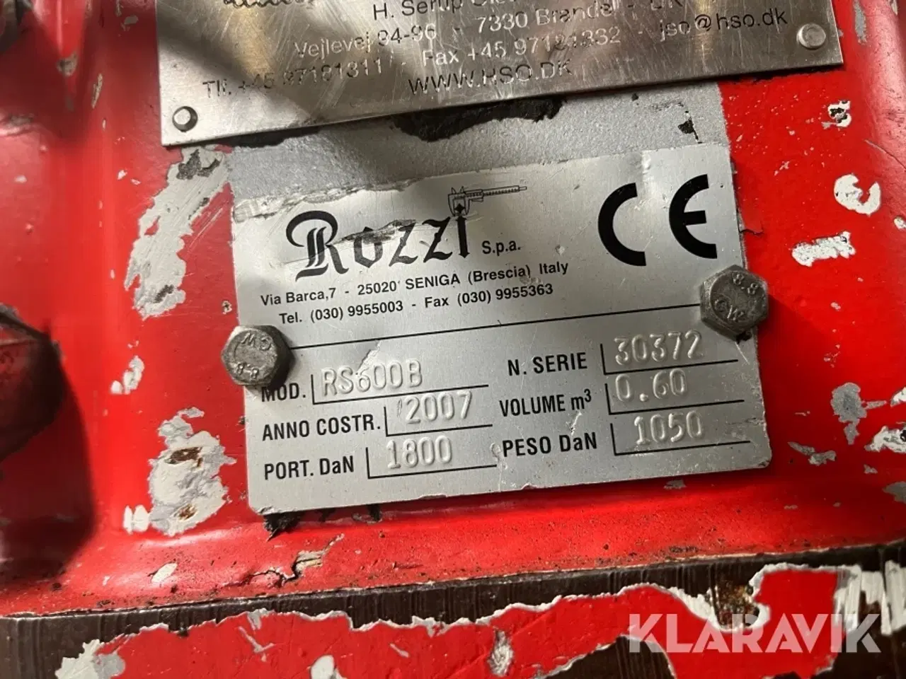 Billede 5 - Sortergrab Rozzi Rs600B med rotator