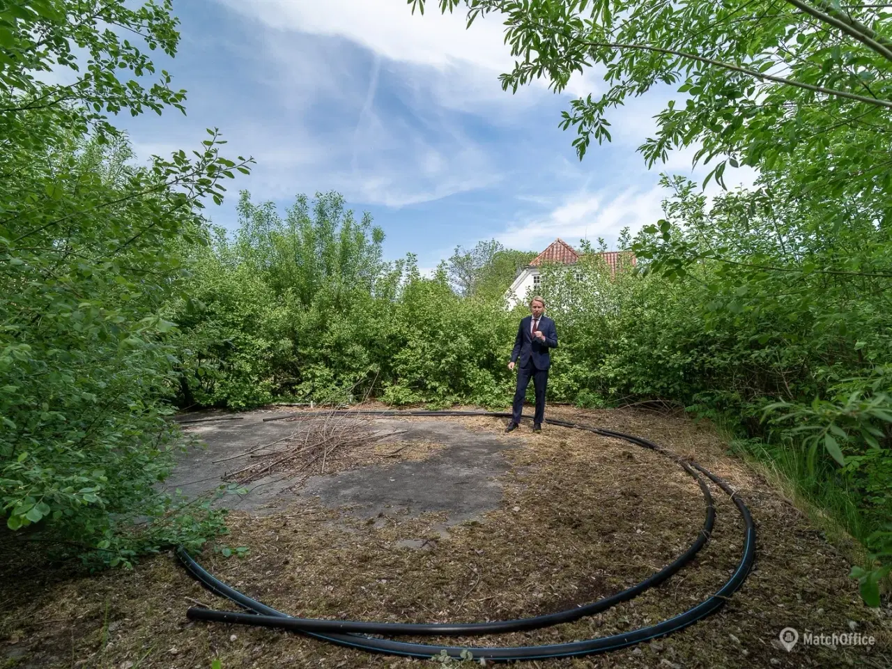 Billede 8 - 6 byggegrunde til nybyg med adgang til smuk fællesgård og tæt på indkøb, skole, skov og strand. 