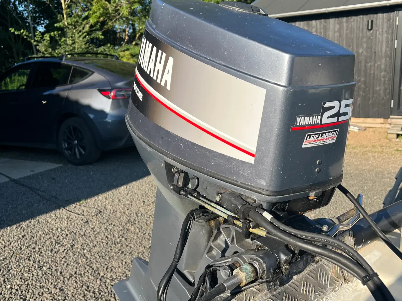 Billede 6 - Terhi 4110 styrepultsbåd m trailer klargjort