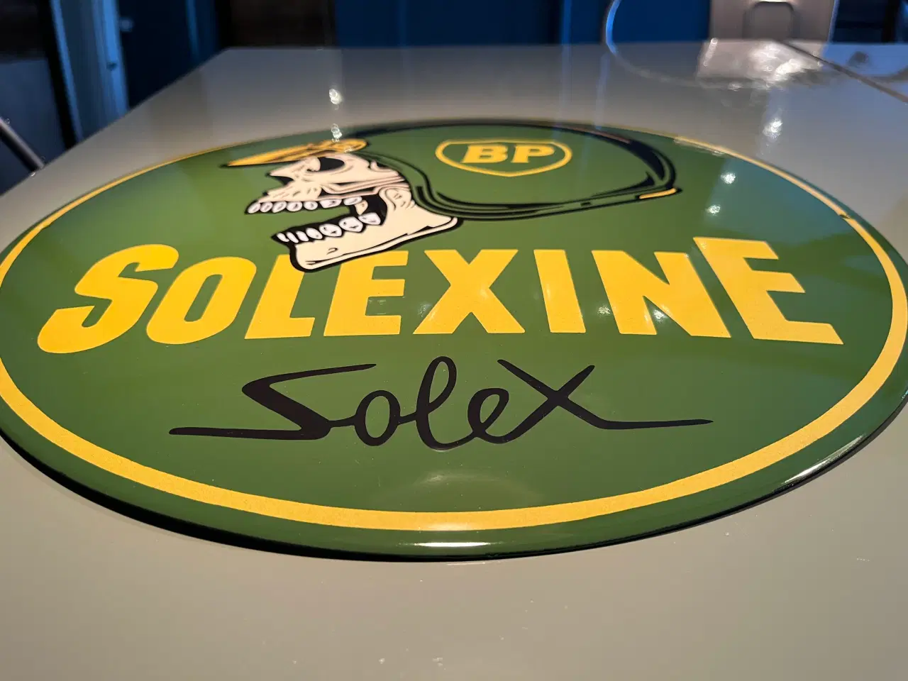 Billede 3 - Emaljeskilt BP Solexine