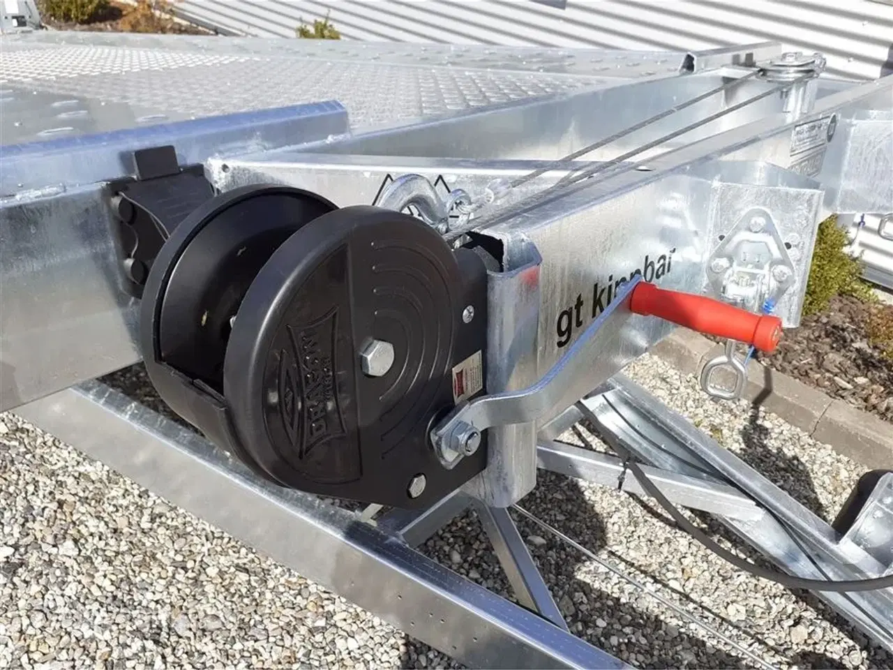 Billede 8 - 0 - Martz Autotrailer GT 480 3 akslet 3500 kg   Top Professionel Autotrailer fra Martz med opkørsels vinkel på kun 11 grader til Skarp Pris