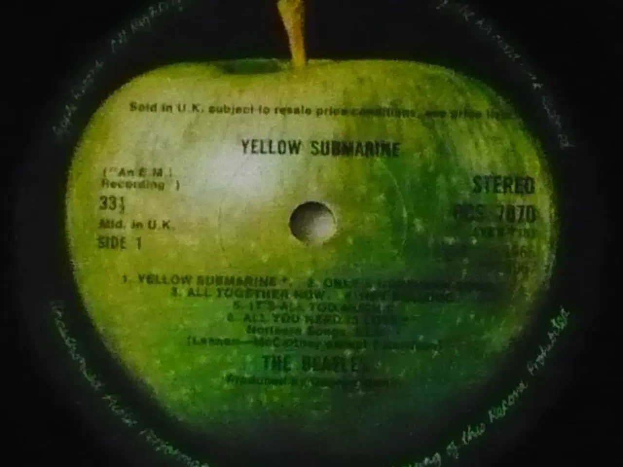Billede 7 - THE BEATLES YELLOW SUBMARINE LP