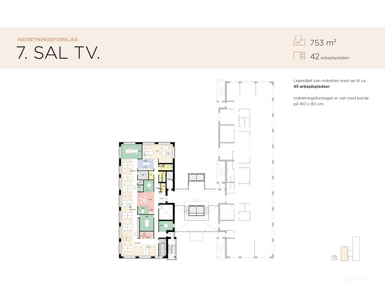 Billede 16 - Flotte kontorer i Tower - lige ved havnefronten
