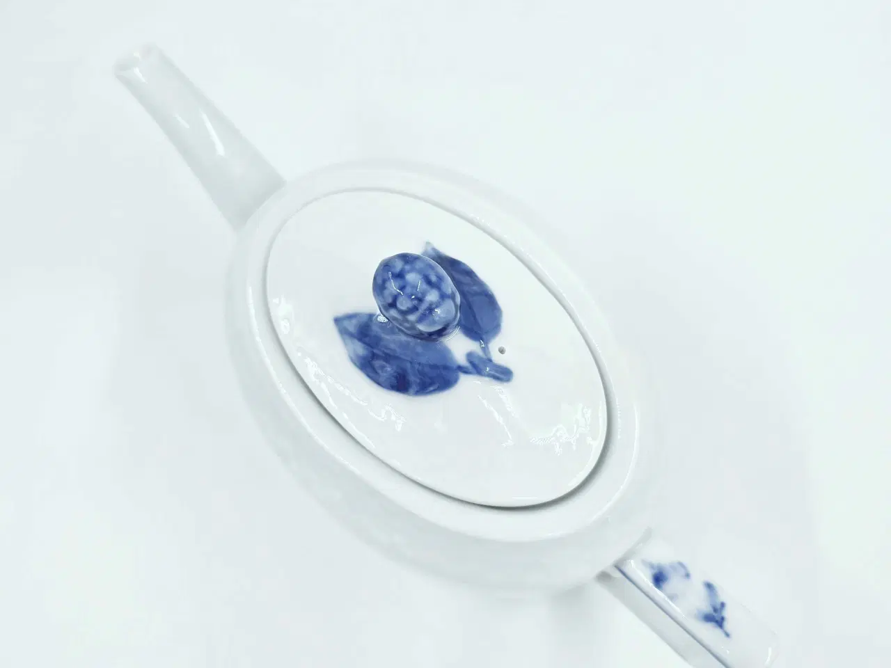 Billede 13 - Blå Blomst Flettet Tekande