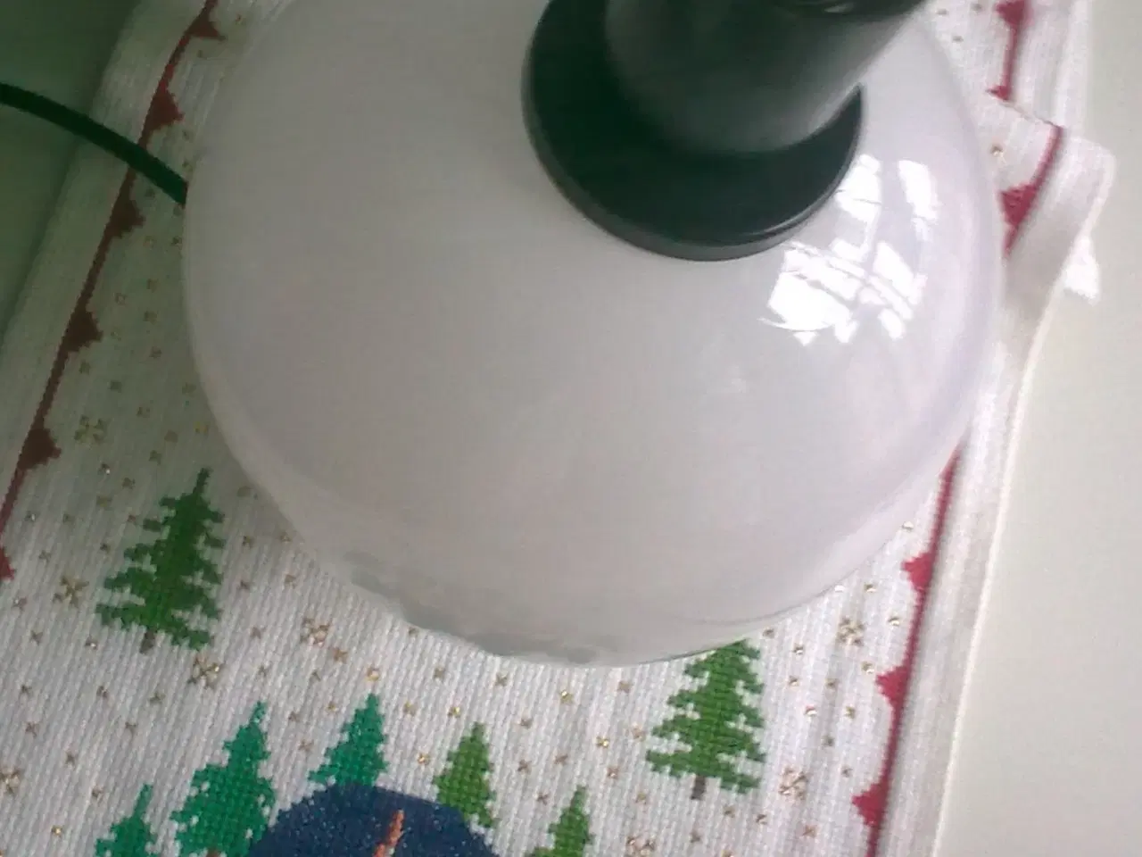 Billede 5 - Opaline kugle bordlampe BRUGSKLAR