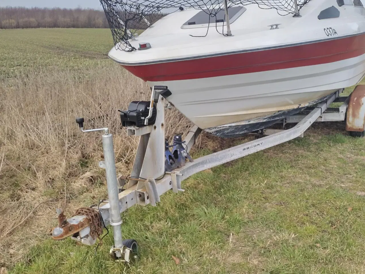 Billede 1 - bayliner motor båd med ophalervogn 