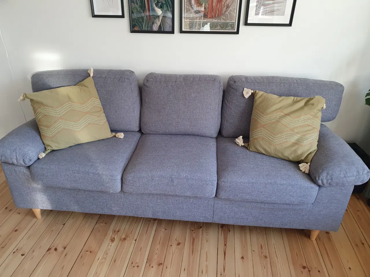 Billede 2 - Sofa 3 pers grå