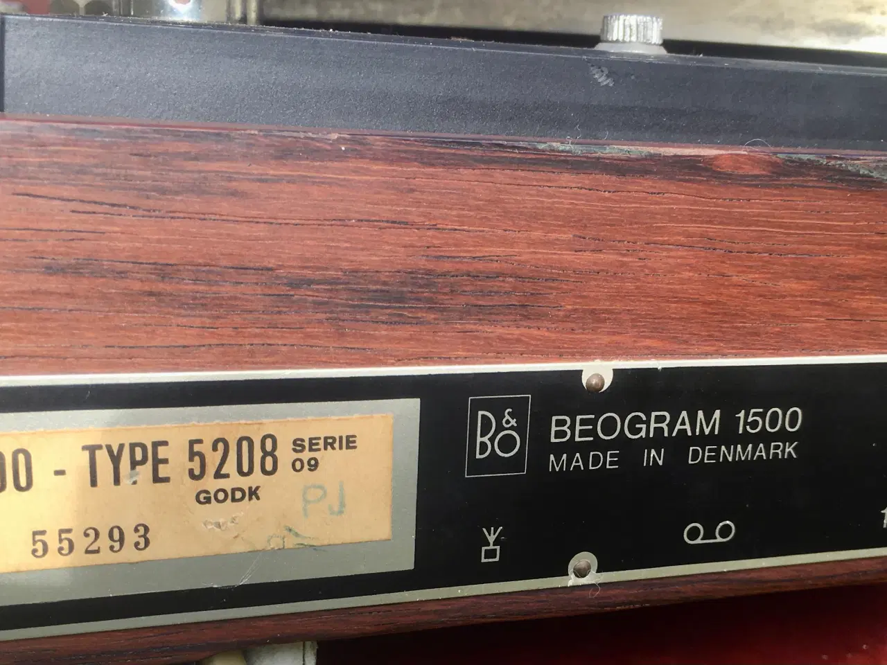 Billede 2 - B&O Beogram 1500 + 2 stk B&O Beovox 1000