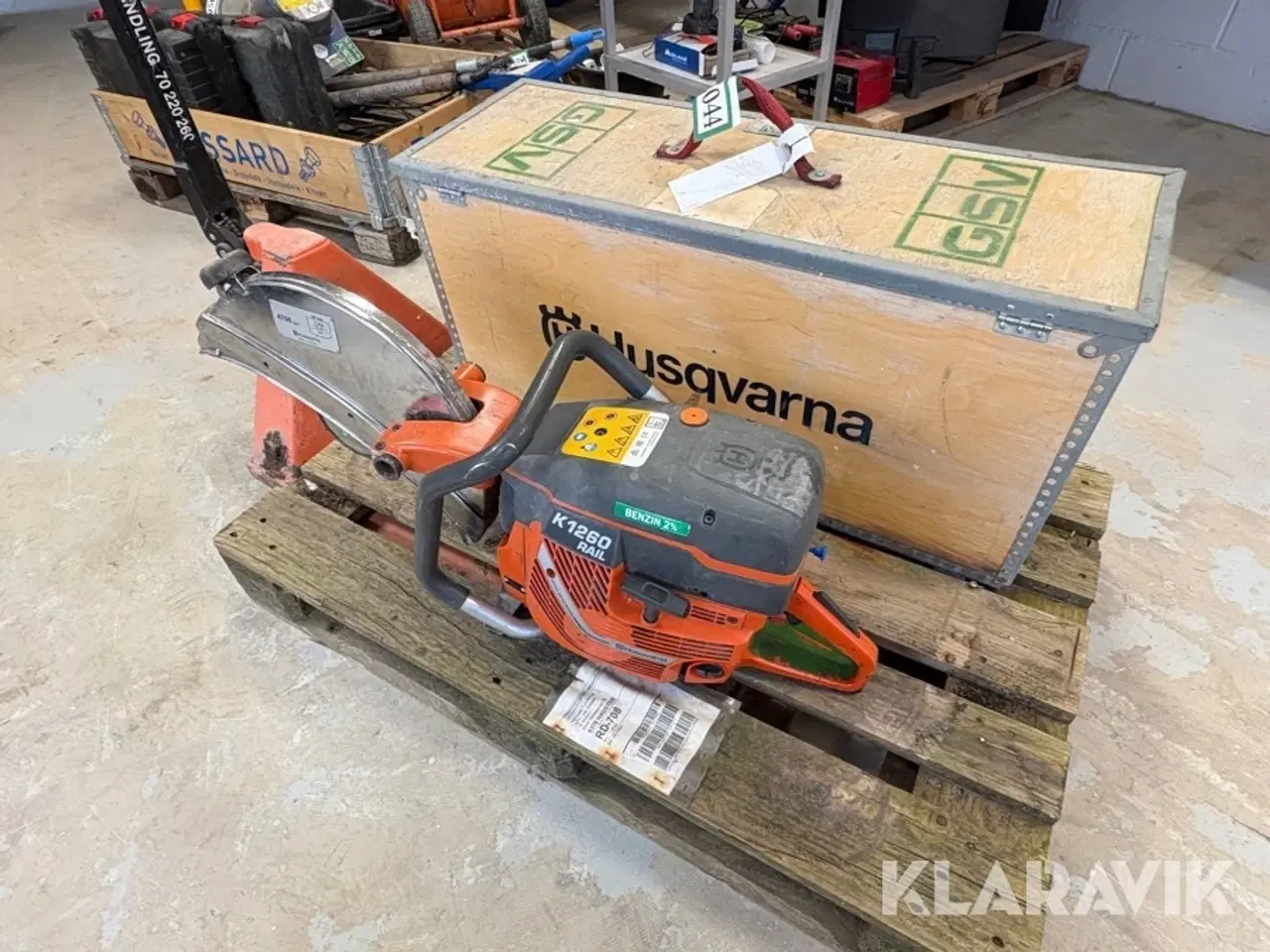 Billede 1 - Kapsav Husqvarna K1260 rail