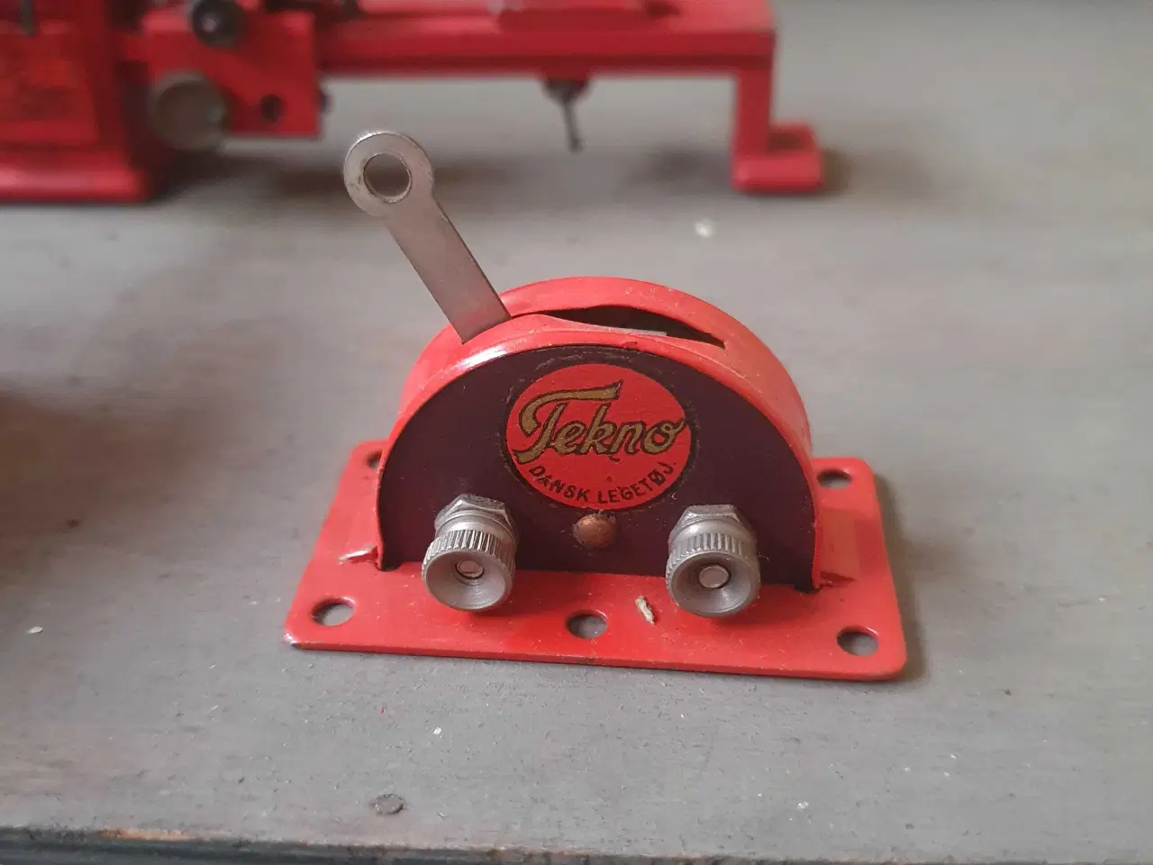 Billede 7 - Gammel miniature maskinfabrik