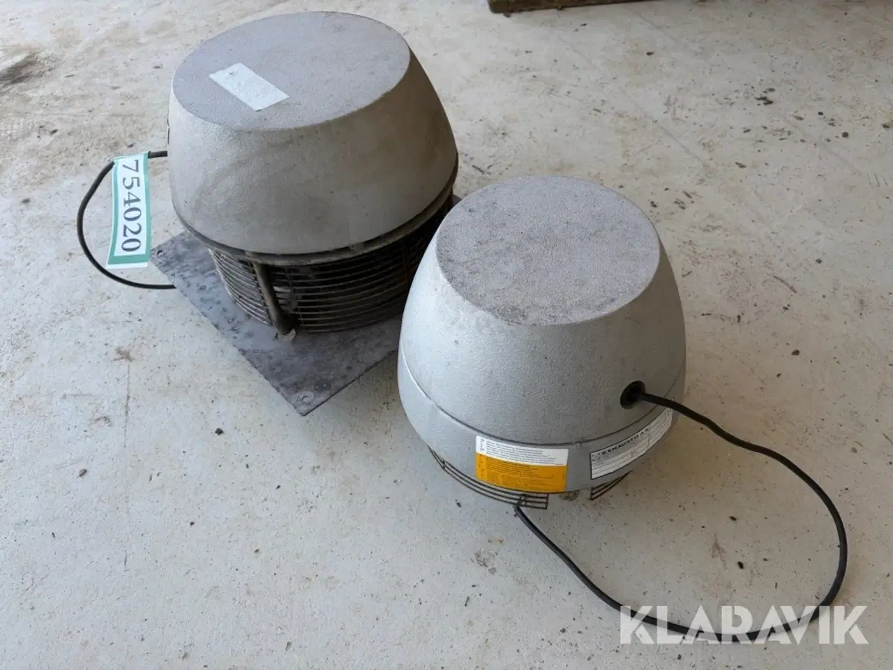 Billede 2 - Tagventilator Exhausto - 2 styks