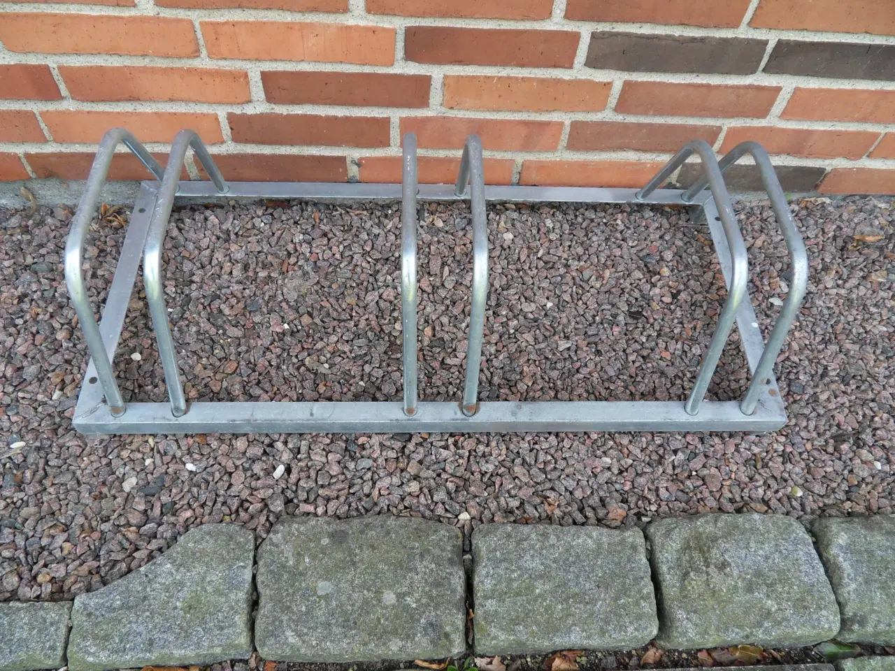 Billede 1 - Cykelstativ til 3 cykler - Galvaniseret