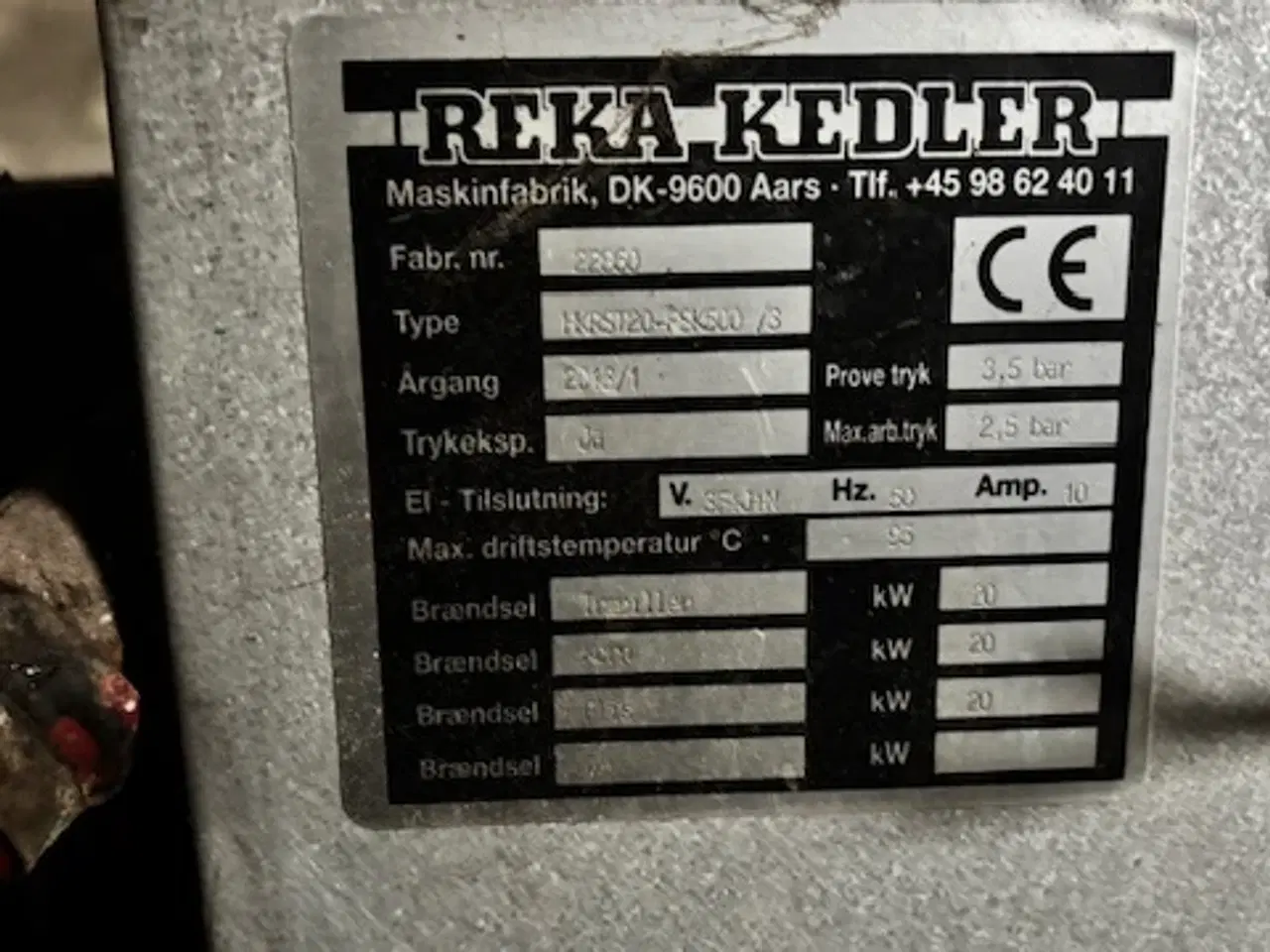 Billede 1 - reka stokerfyr 30kw
