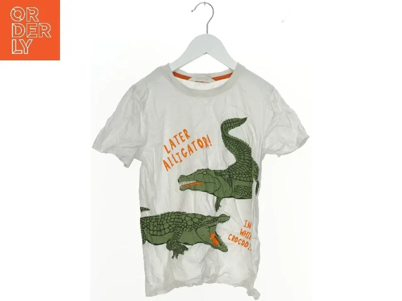 Billede 1 - Børne T-Shirt med Alligator Print fra H&M (str. 140)