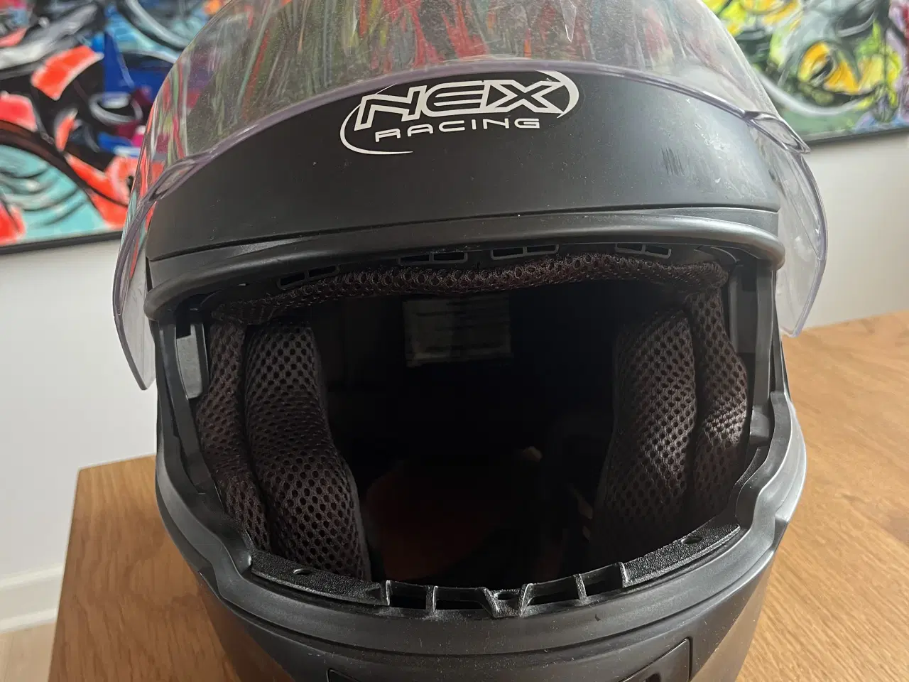 Billede 1 - Nex Racing Bluetooth hjelm str. M