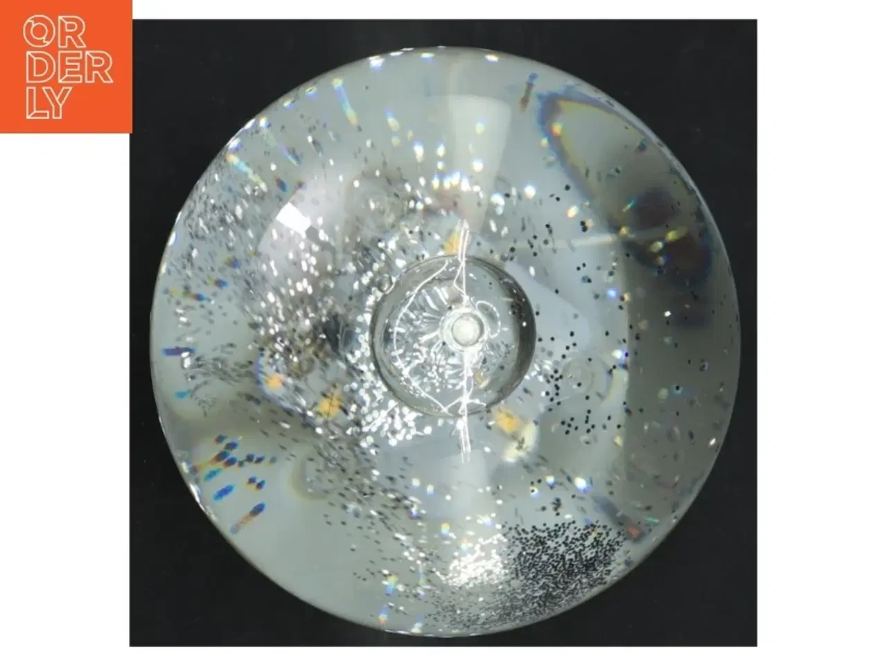 Billede 4 - Glaskugle bordlampe fra S T A R (str. 15x15 cm)