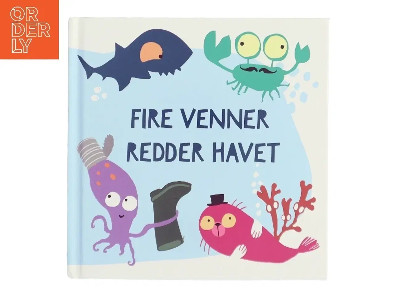 Billede 1 - Fire venner redder havet (Bog)