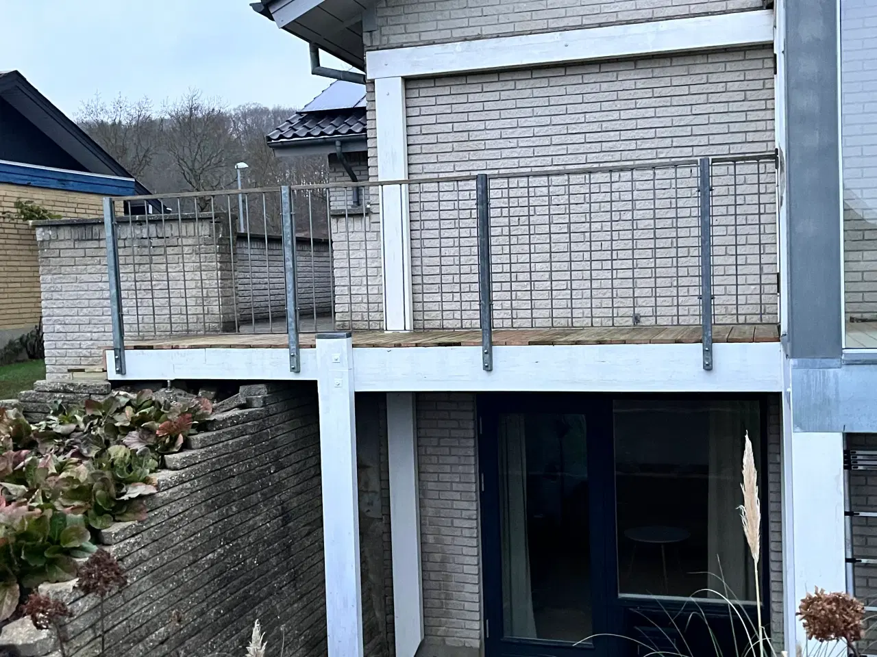 Billede 6 - Galvaniseret rækværk/hegn med håndliste