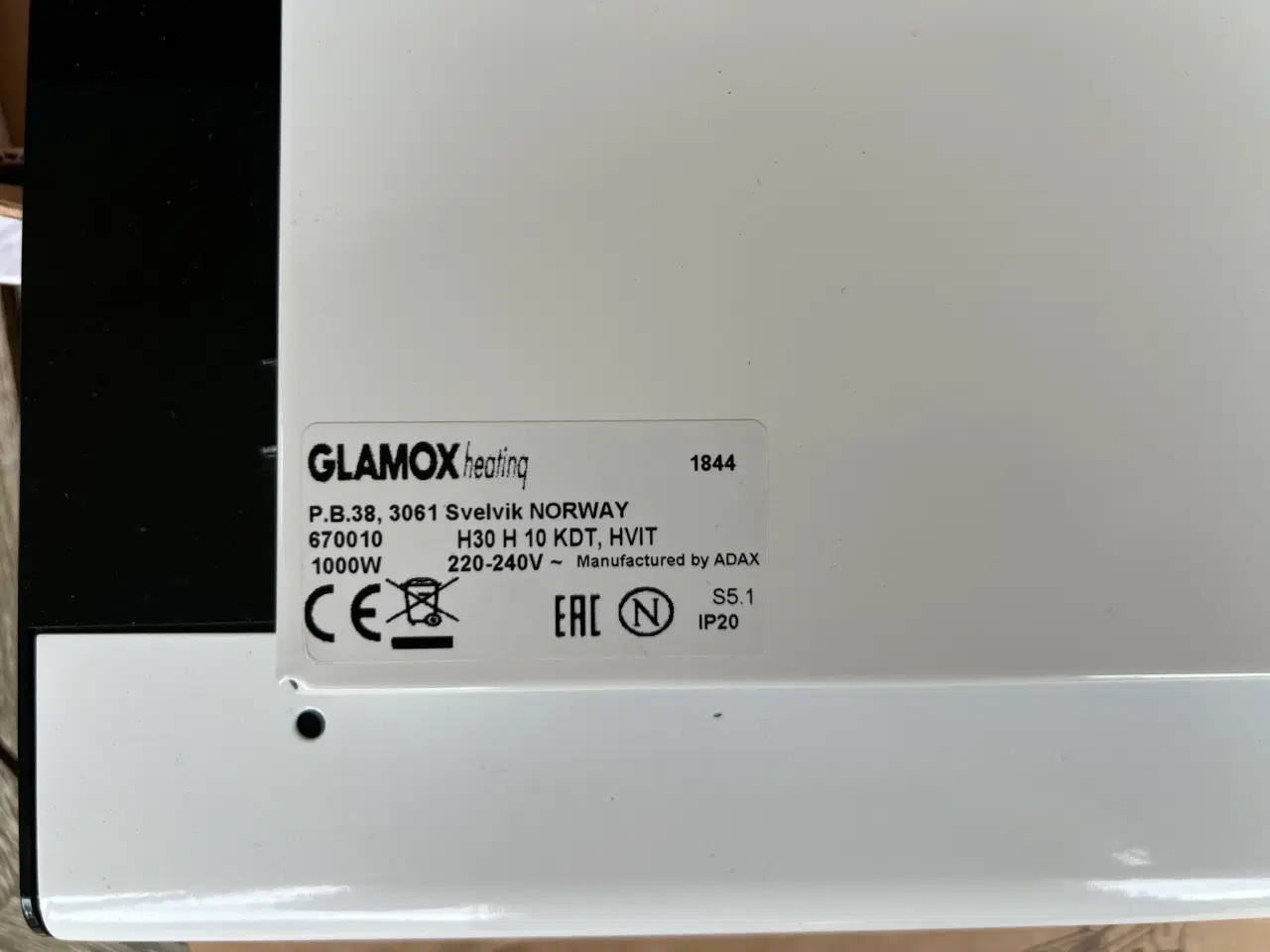 Billede 6 - Glamox elradiator