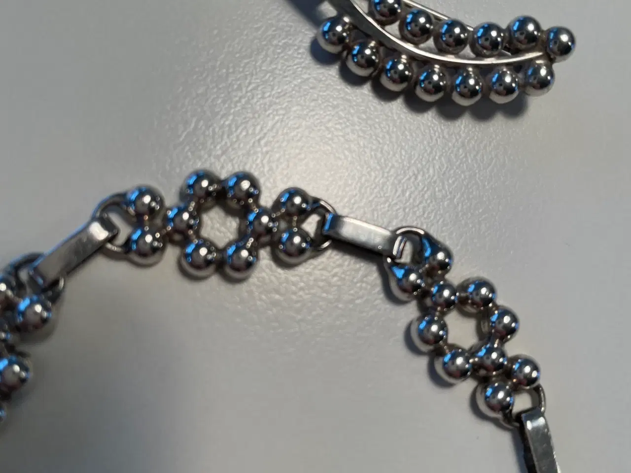 Billede 2 - Herman Siersbøl sølv armlænke + broche